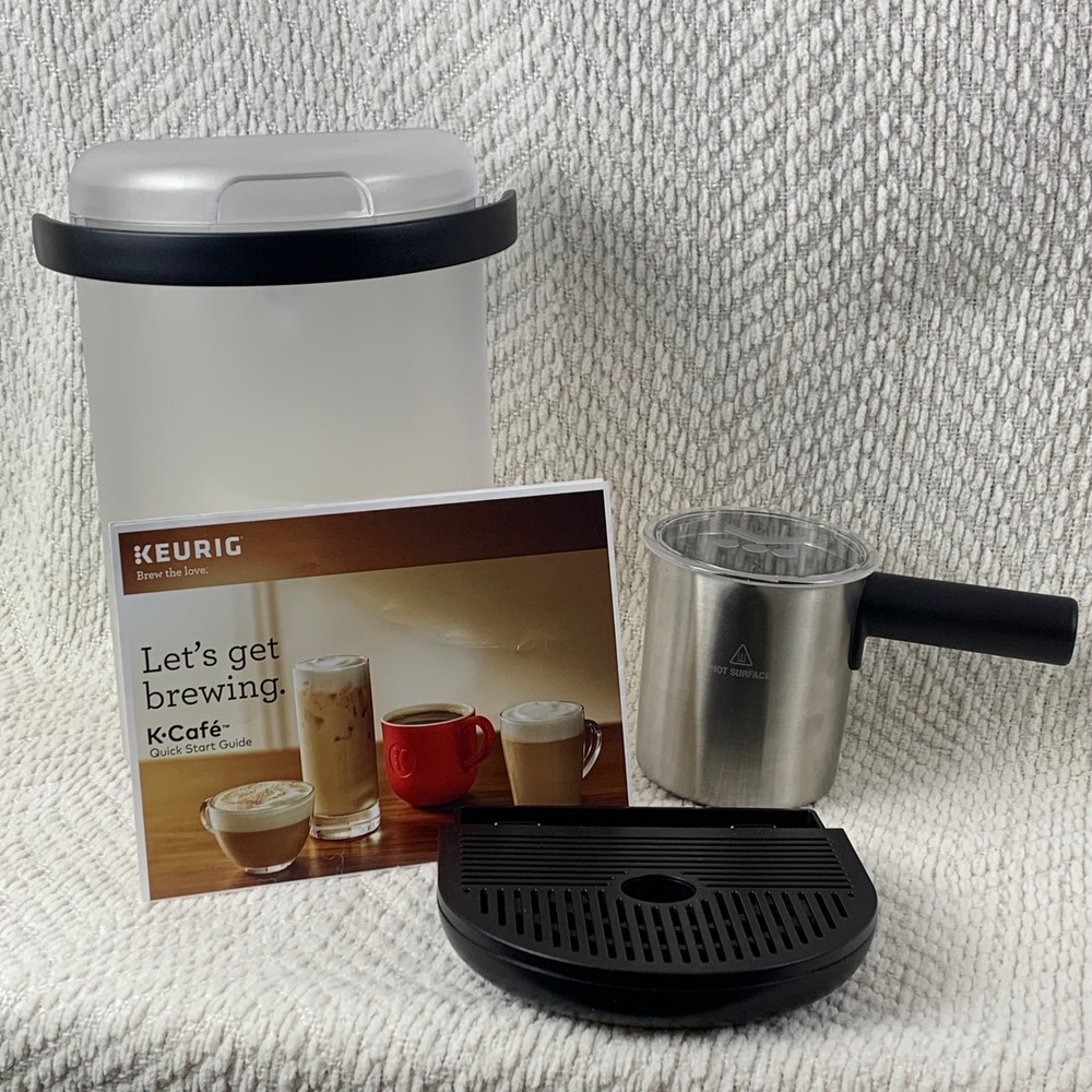 Keurig K Cafe Coffee Maker K84 Frother Water Tank Reservoir Lid Drip Tray Parts
